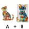 Elegant Exotic Cat Tabletop Decoration Animal Themed Home And Office Sculpture 8