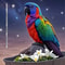 Bright And Colorful Parrot Garden Stake Outdoor Terrace And Lawn Decoration 2