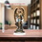 Archangel Michael Statue Ornament Golden Winged Guardian Angel Religious Home And Office Decor 2