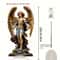Archangel Michael Statue Ornament Golden Winged Guardian Angel Religious Home And Office Decor 6