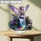 Fairy Butterfly Statue Decoration For Home And Office With Easy To Install Base 1