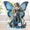 Fairy Butterfly Statue Decoration For Home And Office With Easy To Install Base 3