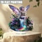 Fairy Butterfly Statue Decoration For Home And Office With Easy To Install Base 5