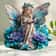 Fairy Butterfly Statue Decoration For Home And Office With Easy To Install Base 6