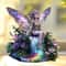 Fairy Butterfly Statue Decoration For Home And Office With Easy To Install Base 7