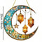 Colorful Moon Lamp Suncatcher Ramadan Decoration For Window Hanging And Religious Gifts 3