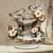 Bird And Butterfly Garden Fountain Acrylic Desktop Ornament 0