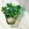 St Patricks Day Lucky Clover Sun Catcher Window Hanging Decoration 1
