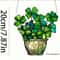 St Patricks Day Lucky Clover Sun Catcher Window Hanging Decoration 4