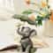 Bohemian Style Elephant Decoration Ornament With Lotus Leaf Umbrella 6