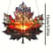 Sunset Maple Leaf Outdoor Decor Suncatcher Window And Curtain Hanging Decoration 4