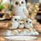 Owl Family Ornament Anime Themed Collectible Home And Office Decoration 0