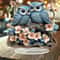 Owl Family Ornament Anime Themed Collectible Home And Office Decoration 9