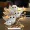 Owl Family Ornament Anime Themed Collectible Home And Office Decoration 3