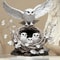 Owl Family Ornament Anime Themed Collectible Home And Office Decoration 4