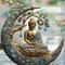 Enchanting Buddha Sun Visor Suncatcher Religious Spiritual Home And Garden Decor 8