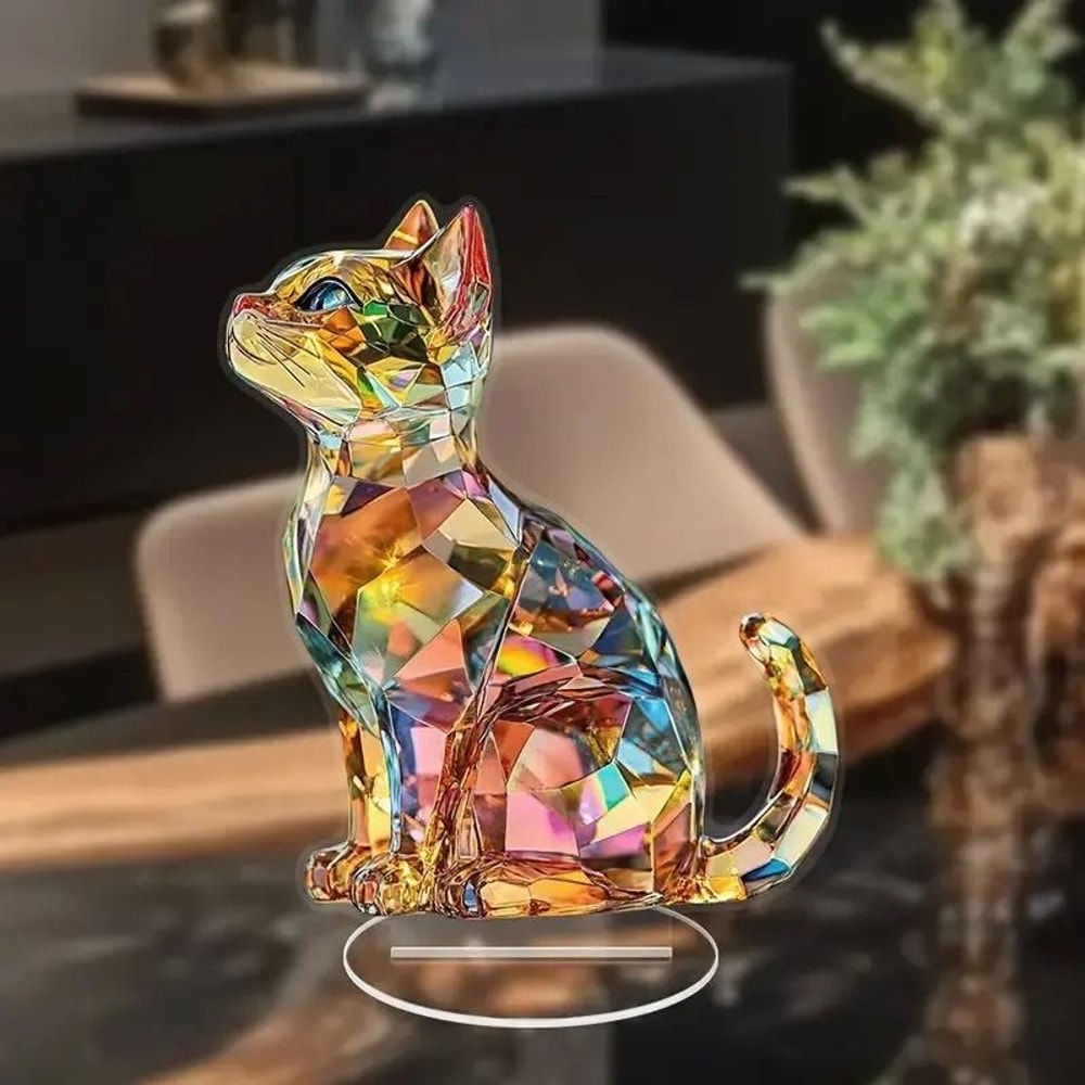 Cute Cat Ornament Artistic Home Decora Bedroom Decoration 7
