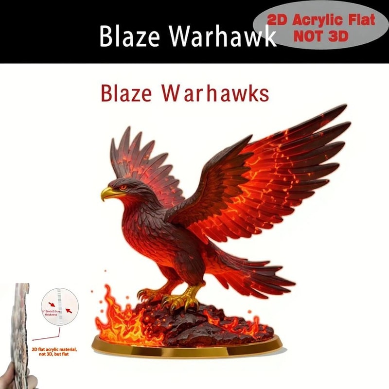 Flapping Eagle Desktop Decora Ornament Aesthetic Office And Home Decor 9