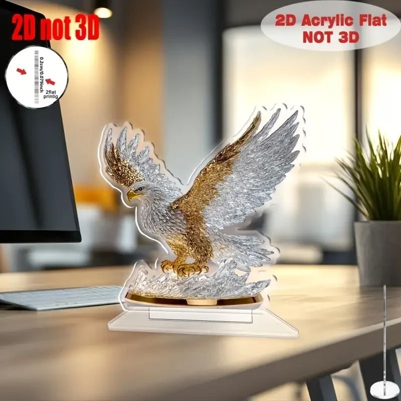 Flapping Eagle Desktop Decora Ornament Aesthetic Office And Home Decor 1