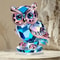 Cute Crystal Style Owl Desktop Decoration Artistic Animal Themed Home Decor Ornament 0