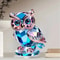 Cute Crystal Style Owl Desktop Decoration Artistic Animal Themed Home Decor Ornament 4