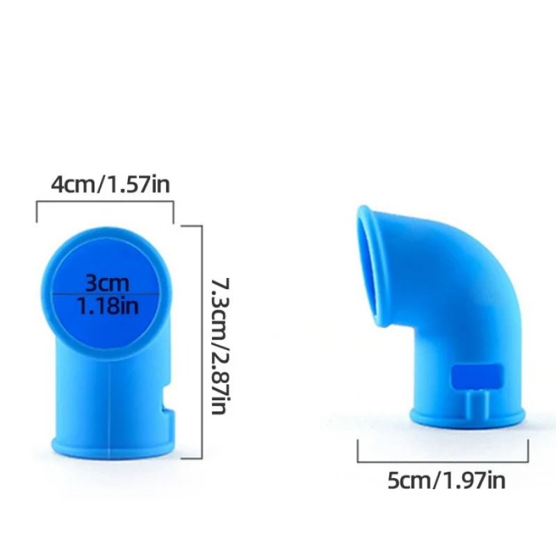 1pc Pressure Cooker Silicone Exhaust Pipe Steam Release Valve Exhaust Valve Diverter 5