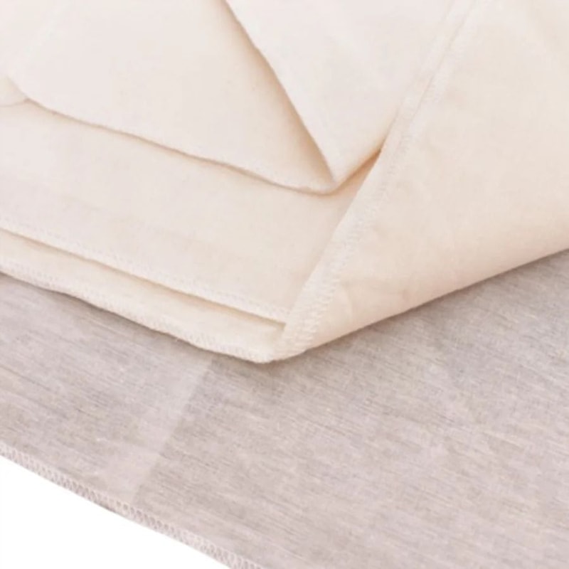 2pcs Cotton Steamer Cloth High Density Curd Filter And Soybean Milk Gauze 2