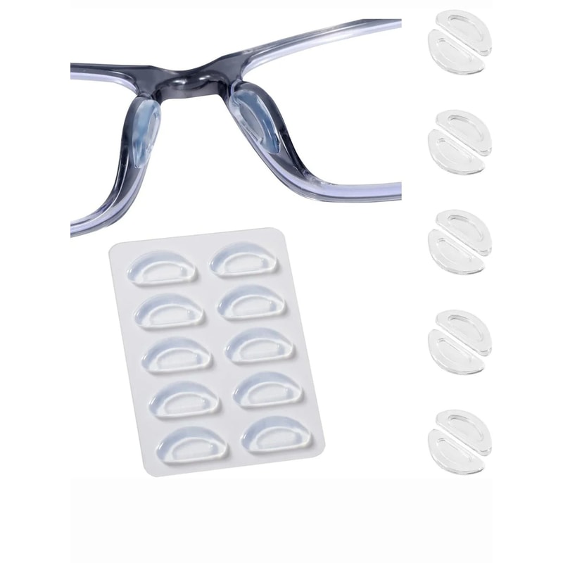 5pairs Lot Non Slip Silicone Nose Pads For Glasses And Sunglasses Soft Anti Slip Reading Glasses Ac 6