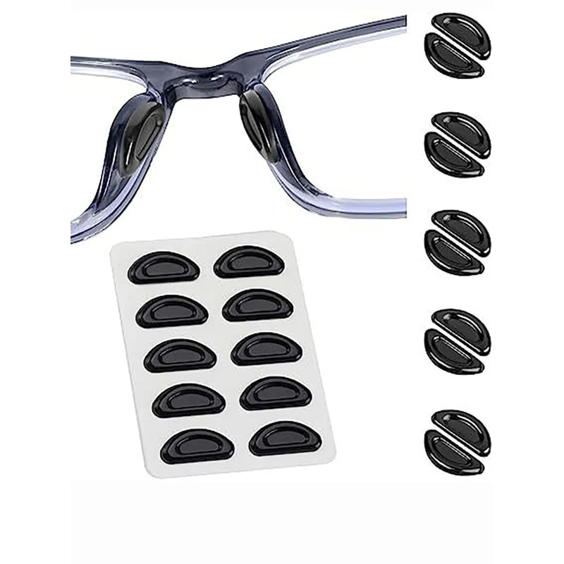 5pairs Lot Non Slip Silicone Nose Pads For Glasses And Sunglasses Soft Anti Slip Reading Glasses Ac 7