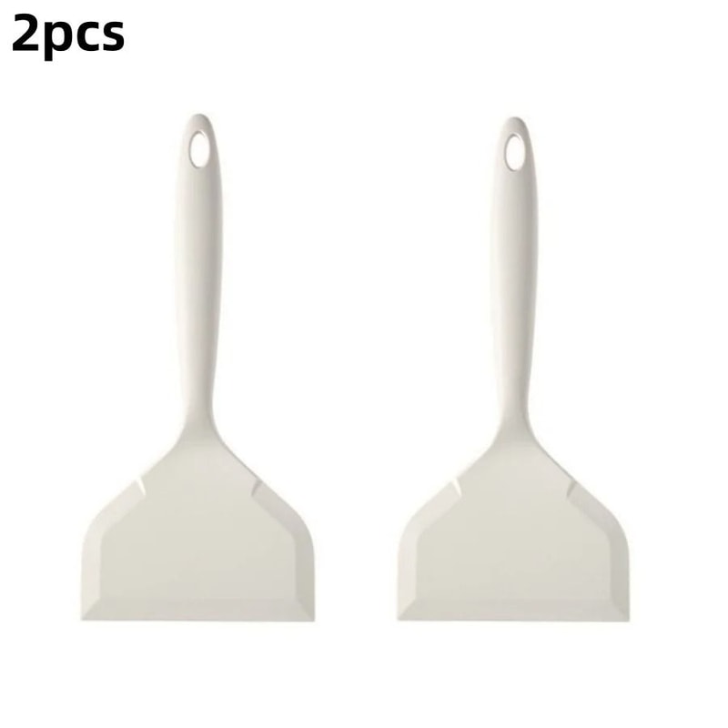1pc Silicone Heat Resistant Spatula Household Food Grade Nonstick Frying Pan Baking Scoop Kitchen T 7