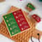 50pcs Christmas Tree Sealing Stickers Vintage Kraft Paper Baking Packaging Hot Stamping Gift Sticke 1