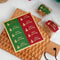 50pcs Christmas Tree Sealing Stickers Vintage Kraft Paper Baking Packaging Hot Stamping Gift Sticke 1
