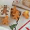 1pc Christmas Gingerbread Man Aromatherapy Candle Coffee Milk Fragrance Gift Shape Wax 0