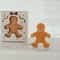 1pc Christmas Gingerbread Man Aromatherapy Candle Coffee Milk Fragrance Gift Shape Wax 6
