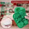 Christmas Tree Chocolate Mold Gingerbread Man Santa Claus Cane Cookie Mold For Home Baking 2