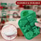 Christmas Tree Chocolate Mold Gingerbread Man Santa Claus Cane Cookie Mold For Home Baking 2