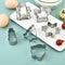 35pcs Christmas Snowflake Cookie Mold Stainless Steel Kitchen Baking Tool Gingerbread Man Tree Hear 0