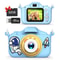 Kids Selfie Camera New Cartoon HD Digital Video Cameras Toys Christmas Birthday Gifts 7