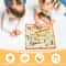 Magnetic Color And Number Maze Montessori Wooden Toy Learning Educational Board For Toddlers 1