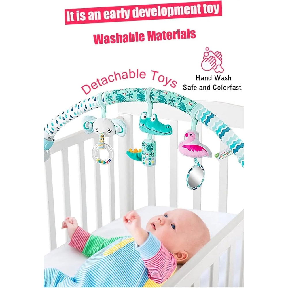 Baby Toy Toddler Hanging Bell Newborn Stroller Play Arch Bed Toys For Babies 012 Months 3