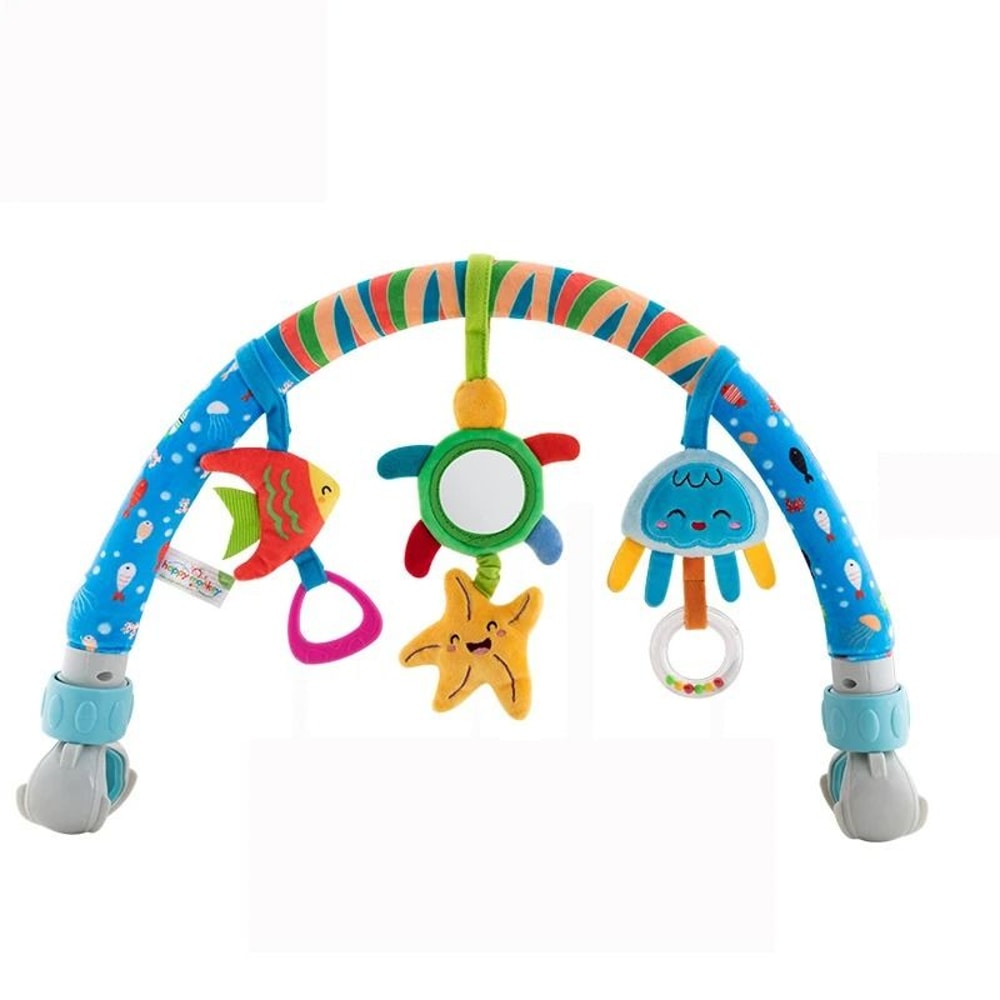 Baby Toy Toddler Hanging Bell Newborn Stroller Play Arch Bed Toys For Babies 012 Months 6