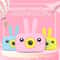 New Mini Cartoon Rabbit Camera 2 Inch HD Screen Educational Digital Video Camera For Kid Gifts 4