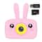 New Mini Cartoon Rabbit Camera 2 Inch HD Screen Educational Digital Video Camera For Kid Gifts 8