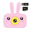 New Mini Cartoon Rabbit Camera 2 Inch HD Screen Educational Digital Video Camera For Kid Gifts 8
