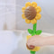 Baby Shower Bath Toy Sprinkler Head Spray Water Sunflower Manual Device For Kids Gift 6