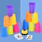 Montessori Toys Stack Cup Game With Card Educational Logic Training Children Gift 1