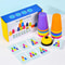 Montessori Toys Stack Cup Game With Card Educational Logic Training Children Gift 2