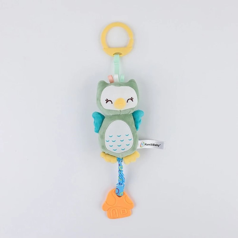 Newborn Soft Stuffed Animal Rattle Hand Grip Sensory Travel Accessories For Toddler Toy Gifts 3