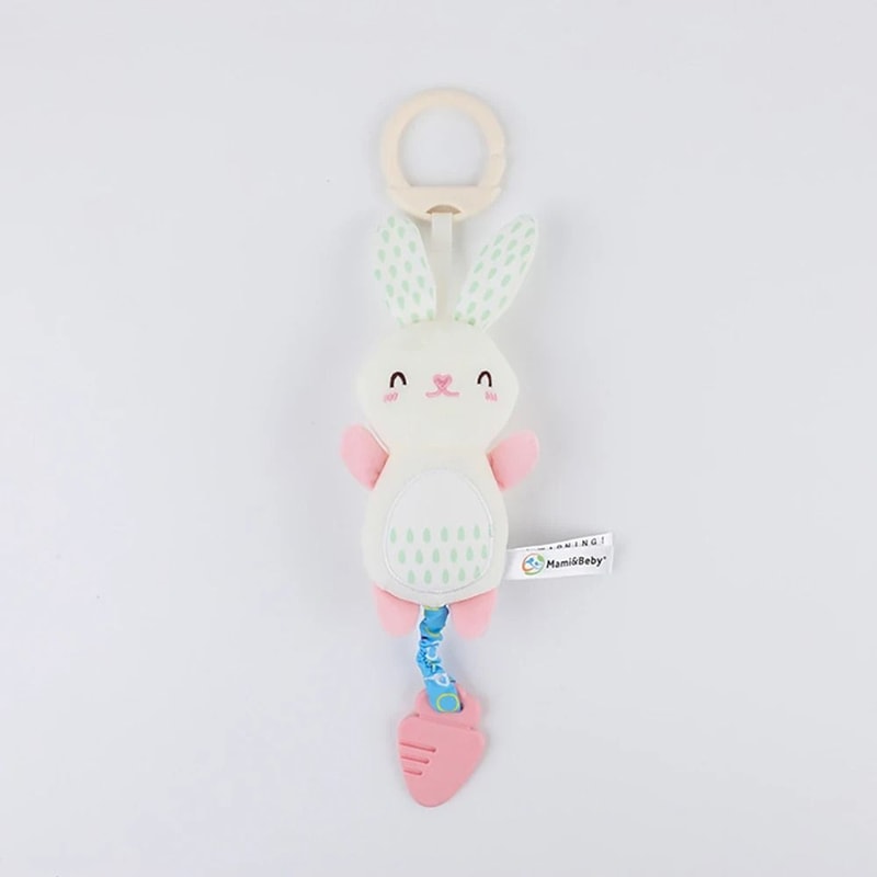 Newborn Soft Stuffed Animal Rattle Hand Grip Sensory Travel Accessories For Toddler Toy Gifts 4