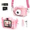 Kids Camera HD Digital Video Toddler Camera With Silicone Cover 32GB SD Card 9